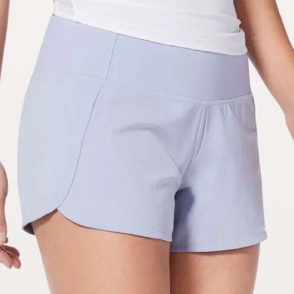 Lululemon Run Times Shorts II *4" Speed Up Size 8 Berry Mist Running Exercise - Picture 3 of 14